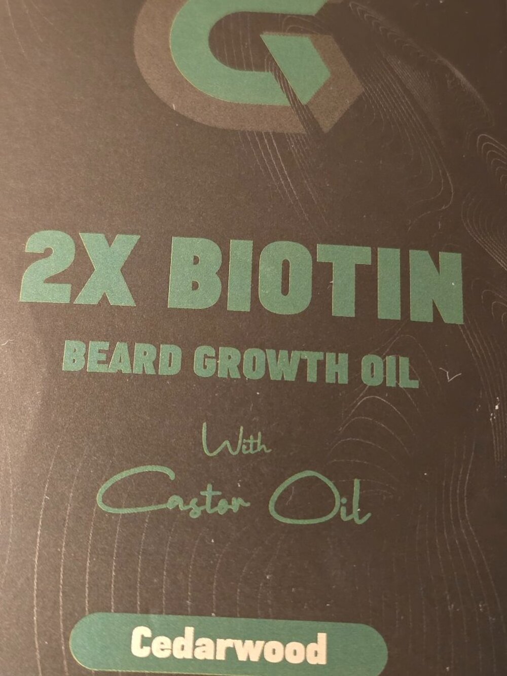 Biotin beard oil